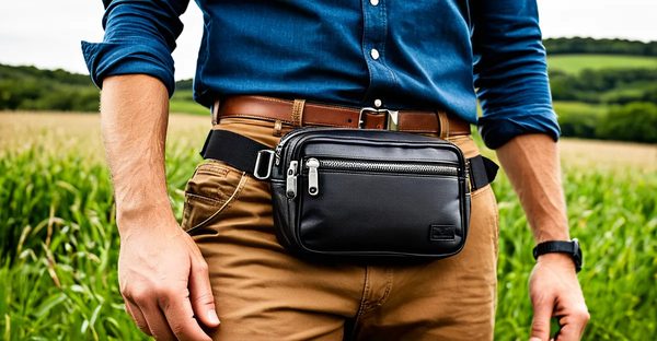 Sacoche banane homme : le compagnon idéal pour chaque sortie